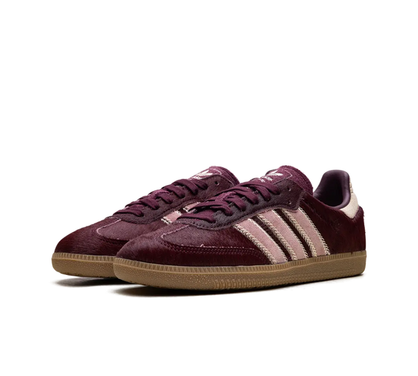 Tênis Adidas Samba OG 'Pony Maroon' Vinho