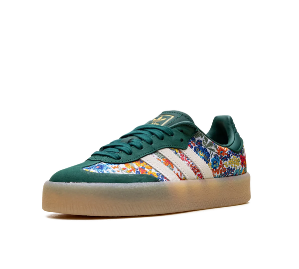 Tênis Adidas Sambae 'Liberty London Collegiate Green' Verde/Flores
