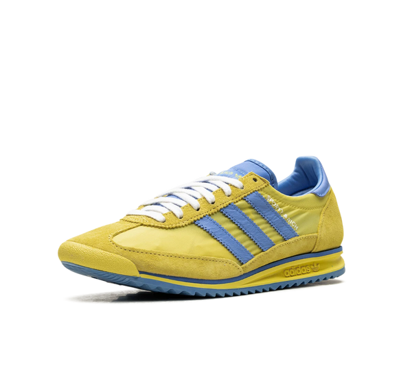 Tênis Adidas SL 72 x Sporty & Rich 'Yellow Blue' Amarelo / Azul