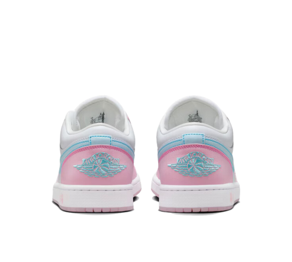 Tênis Nike Air Jordan 1 Low 'Paw Print' Rosa