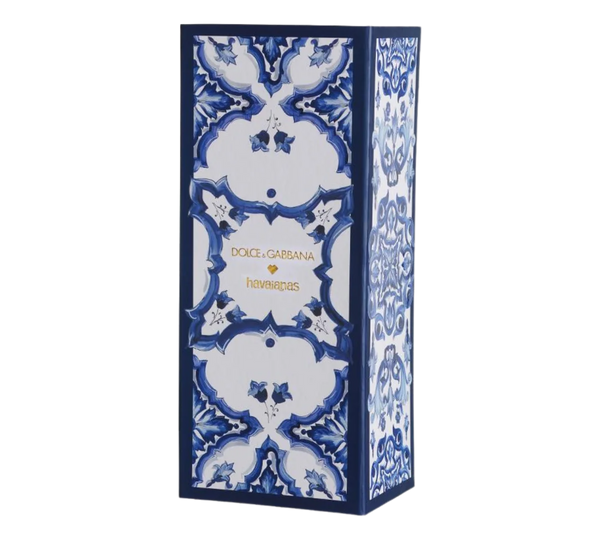 Chinelo Havaianas Dolce&Gabbana 'Blu Mediterraneo'