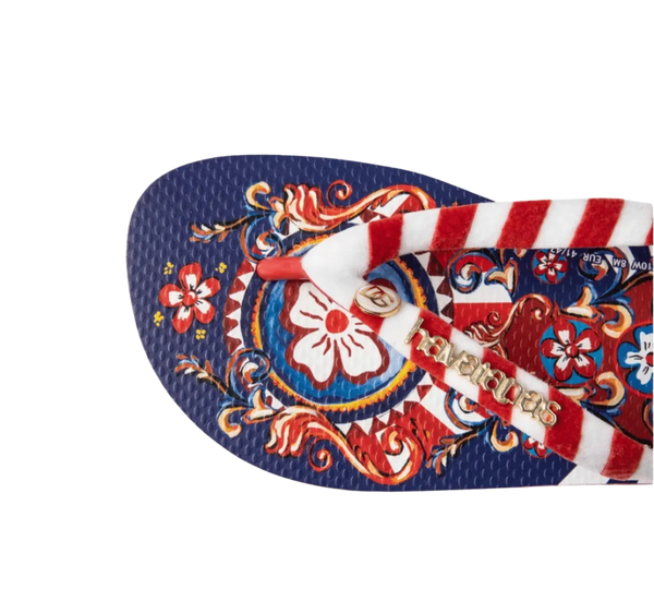 Chinelo Havaianas Dolce&Gabbana 'Carretto Siciliano'