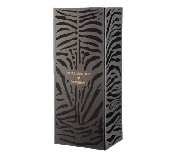 Chinelo Havaianas 'Dolce&Gabbana Zebra'