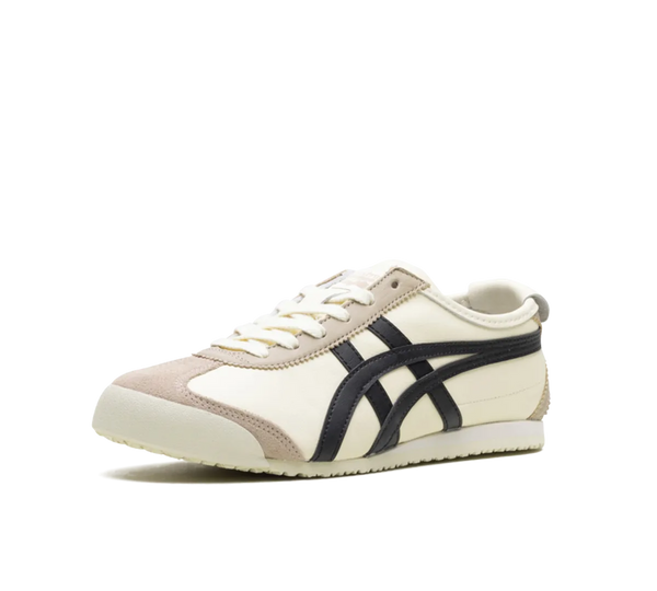 Tênis Onitsuka Tiger Mexico 66 'Ivory Black' Bege