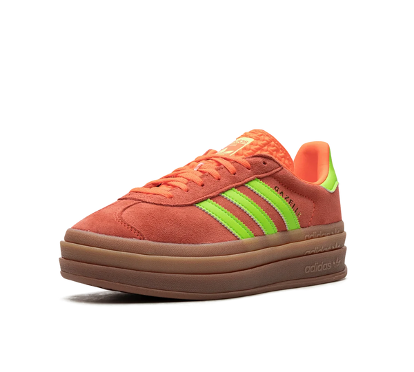 Tênis Adidas Gazelle Bold 'Solar Orange Solar Green' Laranja