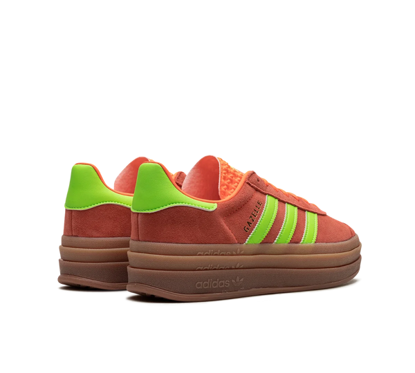 Tênis Adidas Gazelle Bold 'Solar Orange Solar Green' Laranja