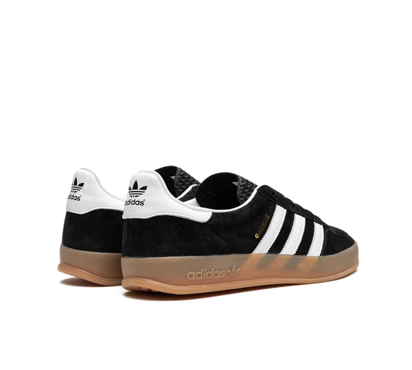 Tênis Adidas Gazelle Indoor 'Black and White Gum' Preto / Branco