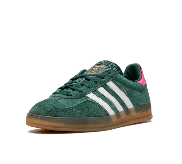 Tênis Adidas Gazelle Indoor 'Collegiate Green Lucid Pink' Verde