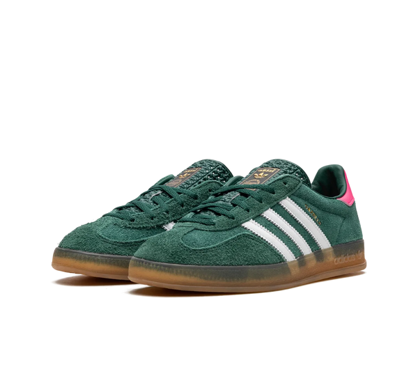 Tênis Adidas Gazelle Indoor 'Collegiate Green Lucid Pink' Verde