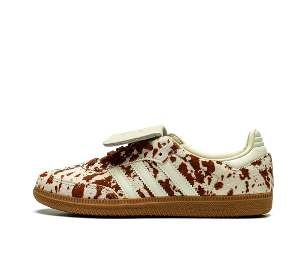 Tênis Adidas Samba LT 'Cow Print Brown White' Marrom / Branco
