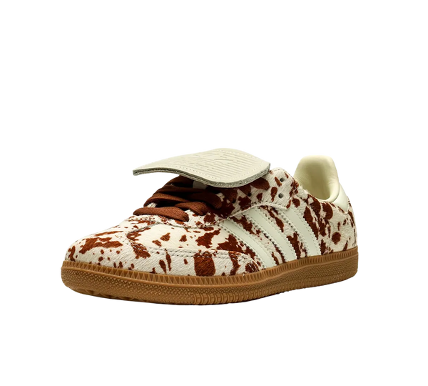 Tênis Adidas Samba LT 'Cow Print Brown White' Marrom / Branco