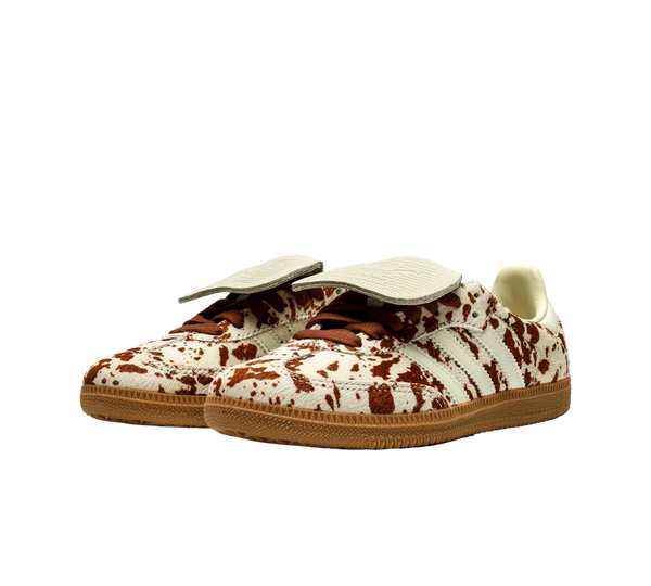Tênis Adidas Samba LT 'Cow Print Brown White' Marrom / Branco
