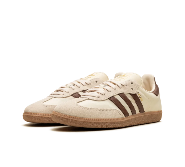 Tênis Adidas Samba OG 'Cream White Preloved Brown' Creme / Marrom