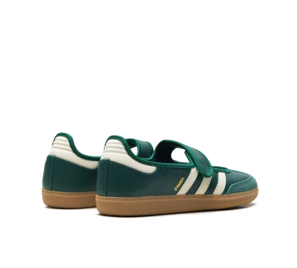 Tenis Adidas Samba Jane 'Green White Gum' Verde