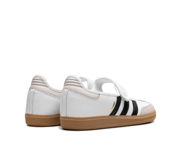 Tênis Adidas Samba Jane 'White Black Gum' Branco/Preto