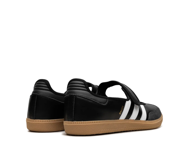 Tênis Adidas Samba Jane 'Black White Gum' Preto/Branco