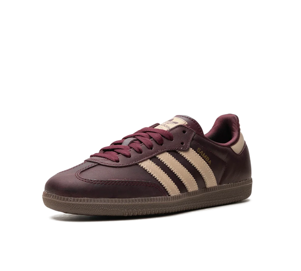Tênis Adidas Samba OG 'Maroon Crystal' Vinho