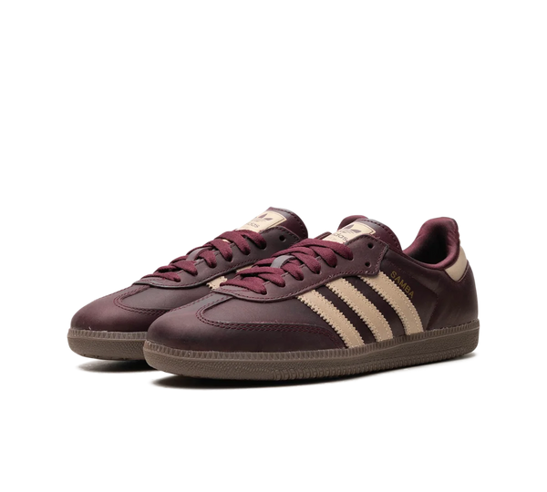 Tênis Adidas Samba OG 'Maroon Crystal' Vinho