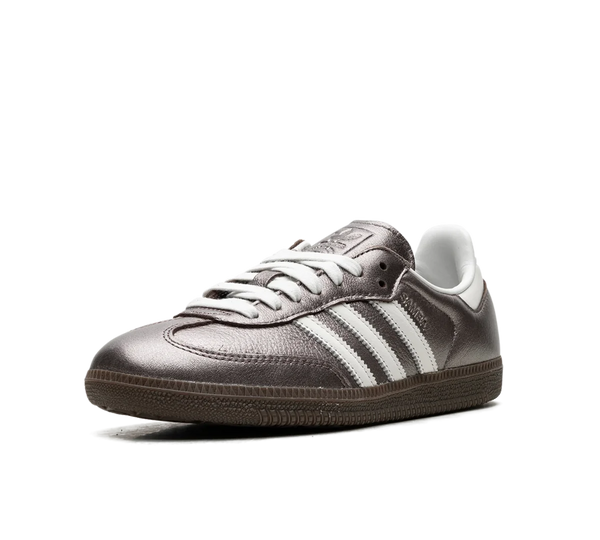 Tênis Adidas Samba OG 'Metallic Purple White' Metálico