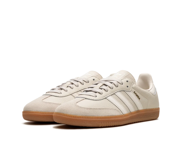 Tênis Adidas Samba OG 'Aluminium' Bege