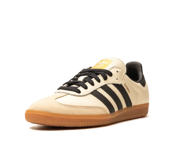 Tênis Adidas Samba OG 'Cream White Sand Strata' Creme