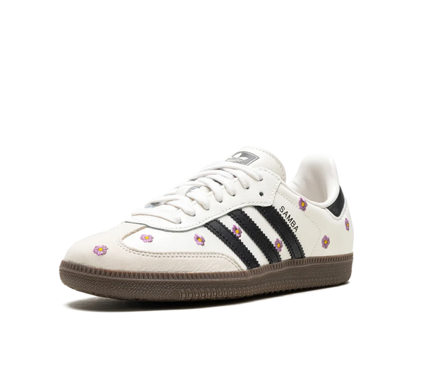 Tênis Adidas Samba OG 'Purple Floral' Branco / Floral
