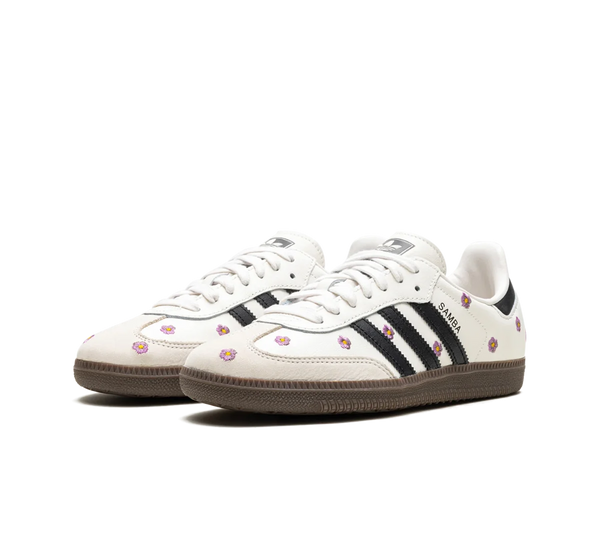 Tênis Adidas Samba OG 'Purple Floral' Branco / Floral