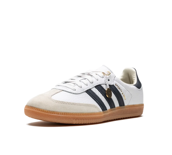 Tênis Adidas Samba OG x Sporty & Rich 'White' Branco