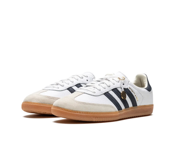 Tênis Adidas Samba OG x Sporty & Rich 'White' Branco