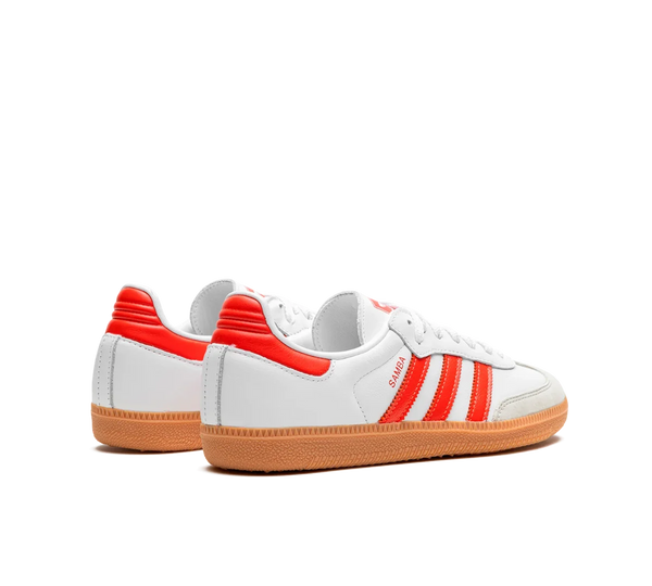 Tênis Adidas Samba OG 'White Solar Red' Branco / Vermelho