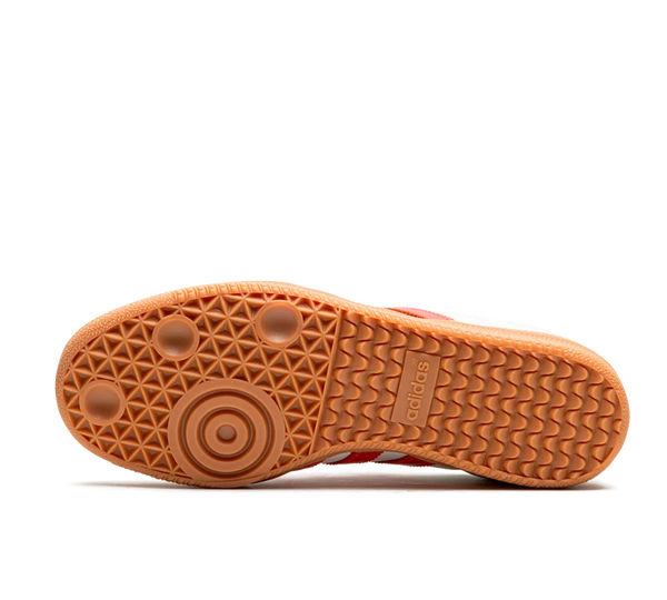 Tênis Adidas Samba OG 'White Solar Red' Branco / Vermelho