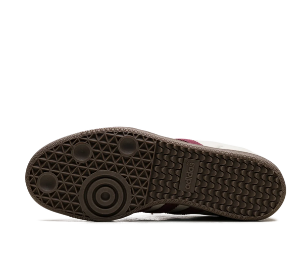 Tênis Adidas Samba OG 'Putty Grey Maroon' Cinza / Vinho