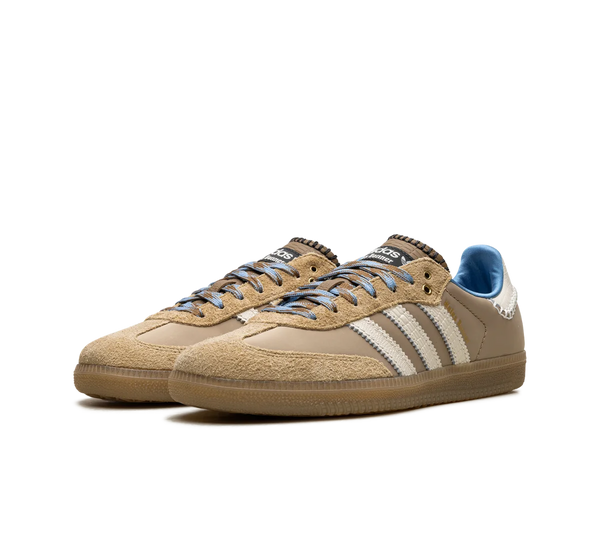 Tênis Adidas Samba x Wales Bonner 'Desert White' Bege