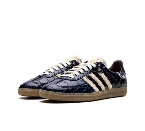 Tênis Adidas Samba x Wales Bonner 'Navy Croc' Azul
