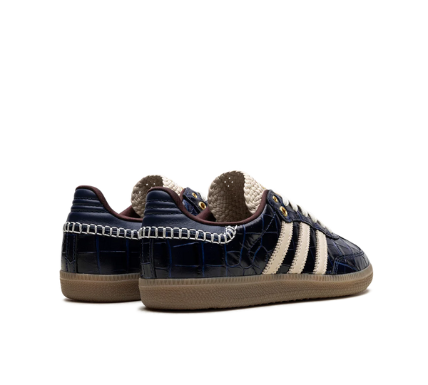 Tênis Adidas Samba x Wales Bonner 'Navy Croc' Azul