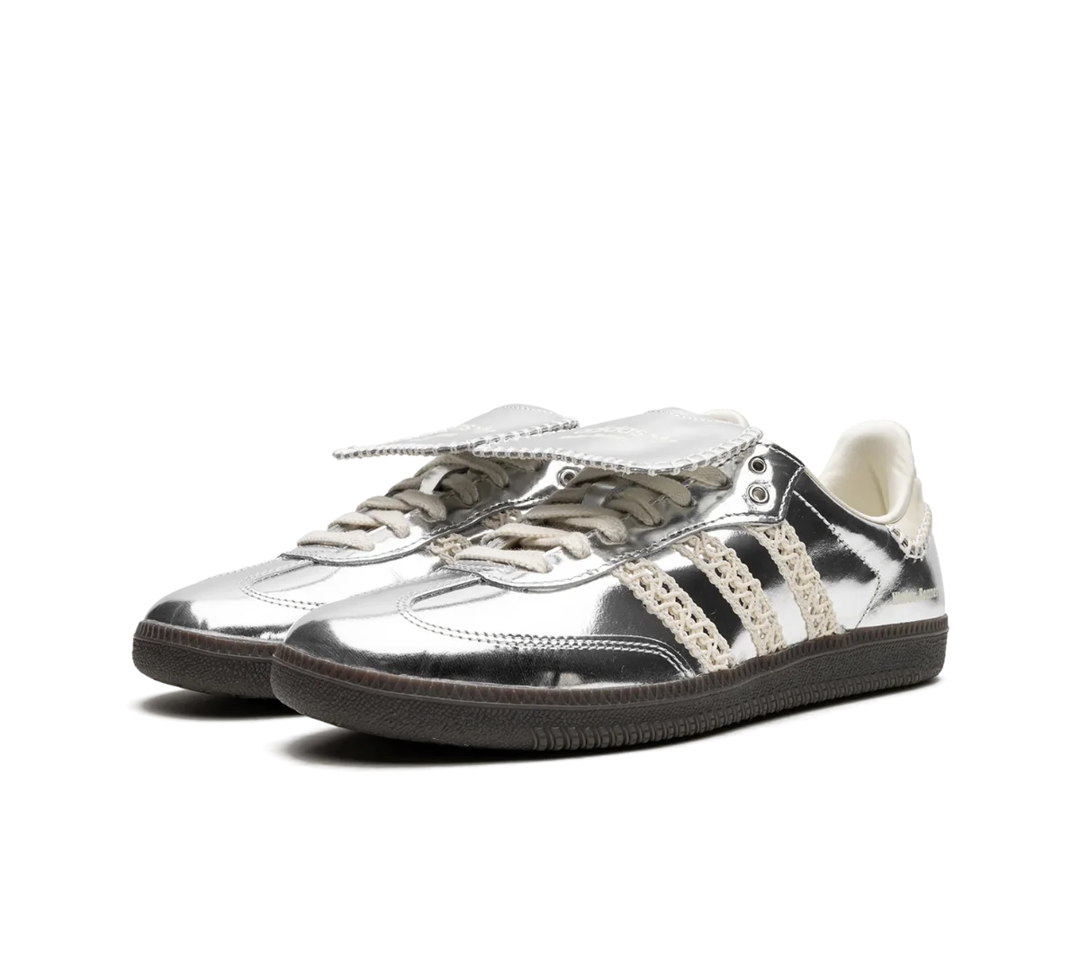 Tênis Adidas Samba x Wales Bonner 'Silver' Prata – Juicy Sneakers