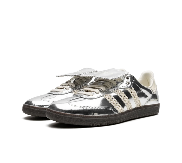 Tênis Adidas Samba x Wales Bonner 'Silver' Prata