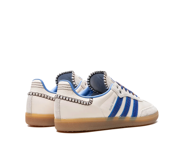 Tênis Adidas Samba x Wales Bonner 'Wonder Clay Royal Blue' Branco / Azul