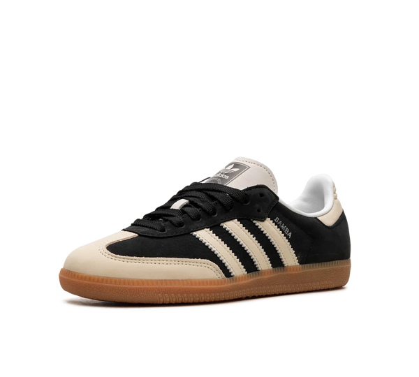 Tênis Adidas Samba OG 'Wonder White' Preto / Creme