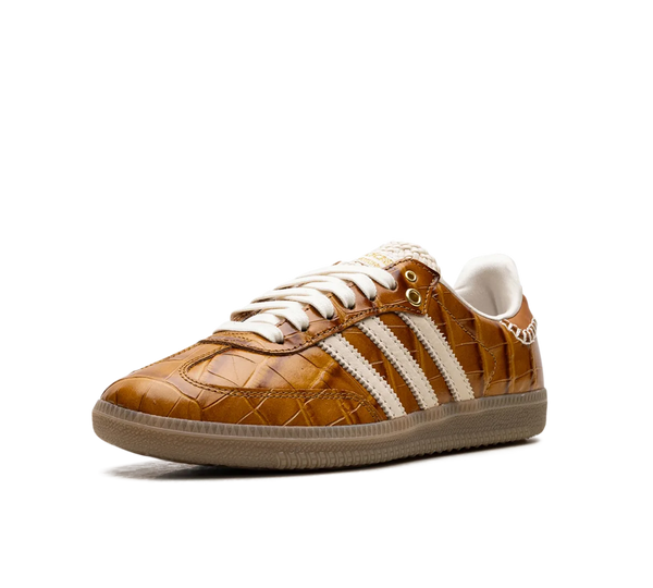 Tênis Adidas Samba x Wales Bonner 'Brown Croc' Marrom