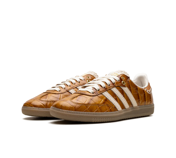 Tênis Adidas Samba x Wales Bonner 'Brown Croc' Marrom