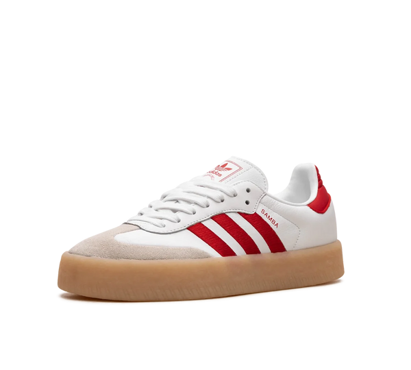 Tênis Adidas Sambae 'White Red' Branco / Vermelho