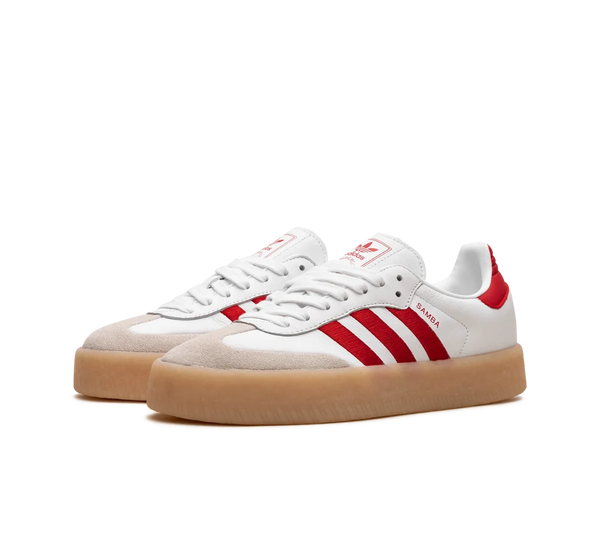 Tênis Adidas Sambae 'White Red' Branco / Vermelho