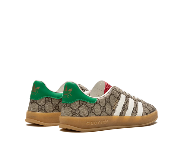Tênis Adidas x Gucci Gazelle 'Beige GG Monogram' Bege