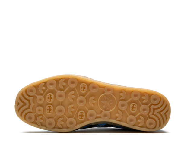 Tênis Adidas x Gucci Gazelle 'GG Monogram Blue' Azul