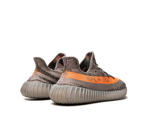 Tênis Adidas Yeezy Boost 350 V2 'Beluga Reflective' Cinza / Laranja
