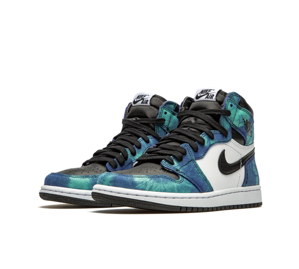 Tênis Nike Air Jordan 1 High 'Tie Dye' Colorido