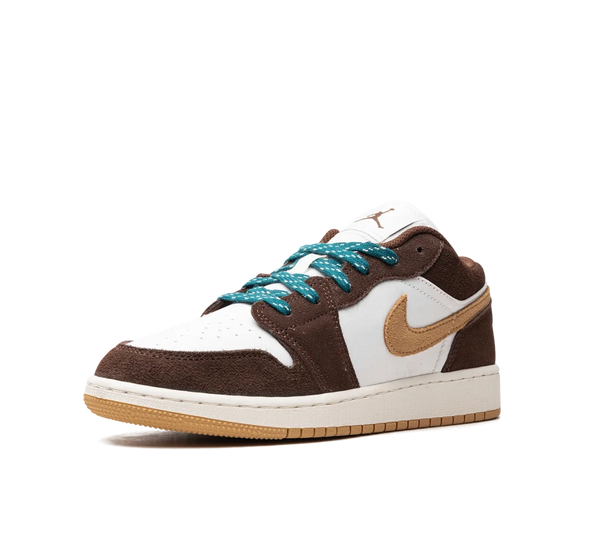 Tênis Nike Air Jordan 1 Low 'Cacao Wow' Marrom