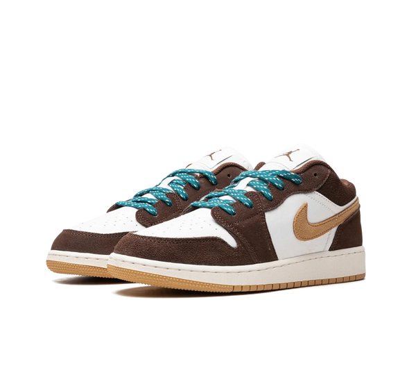 Tênis Nike Air Jordan 1 Low 'Cacao Wow' Marrom