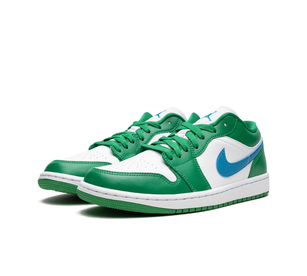 Tênis Nike Air Jordan 1 Low 'Lucky Green Aquatone' Verde
